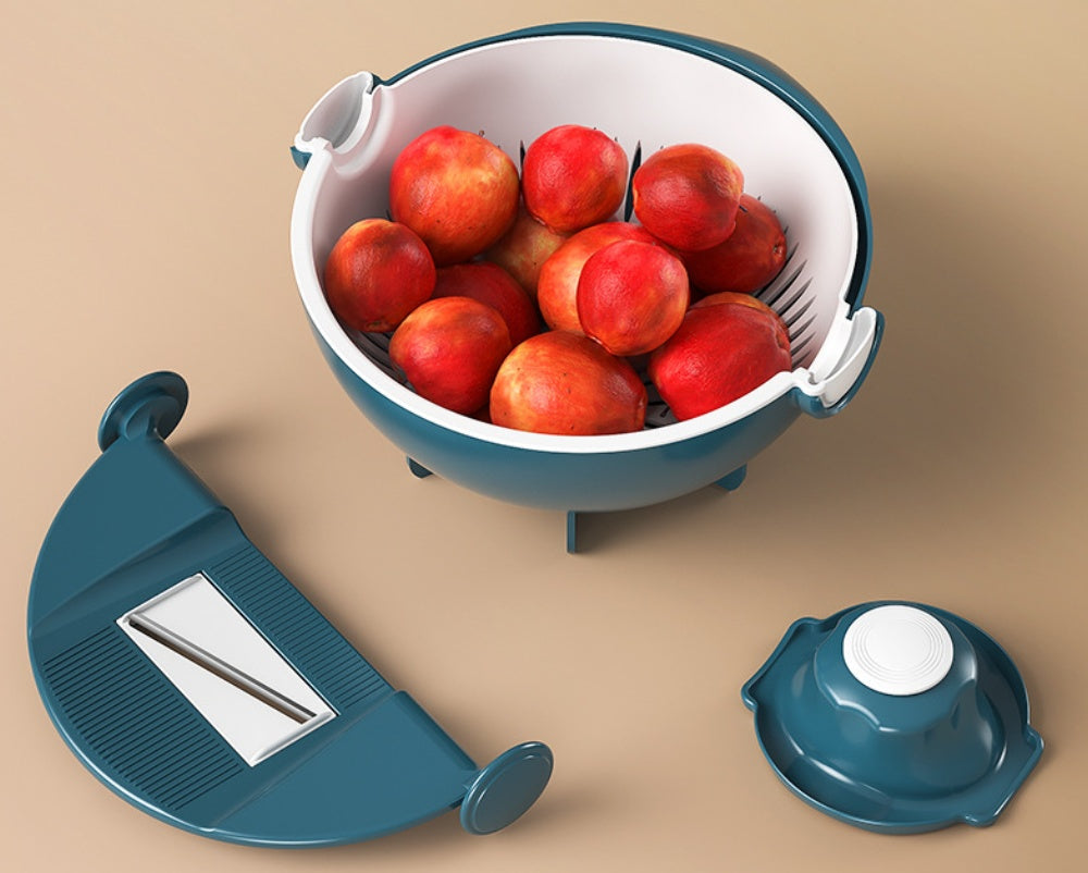 9-i-1 Grönsaksskär- och Avloppskorg