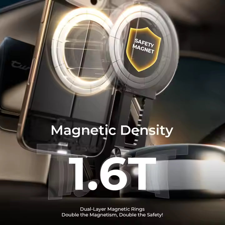 LISEN Elektrisk Vakuum Sugkopps Magnetisk Mobilhållare