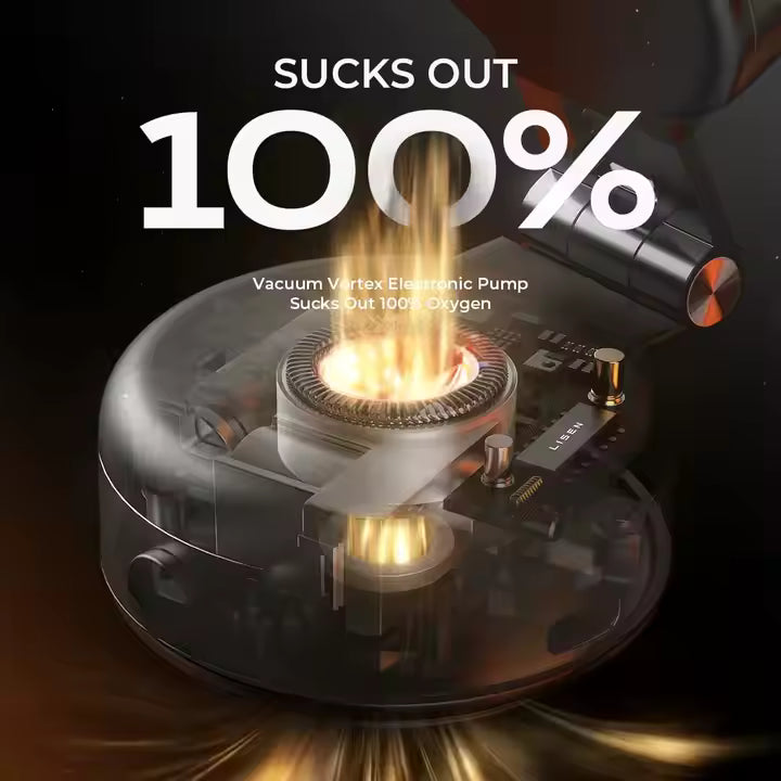 LISEN Elektrisk Vakuum Sugkopps Magnetisk Mobilhållare