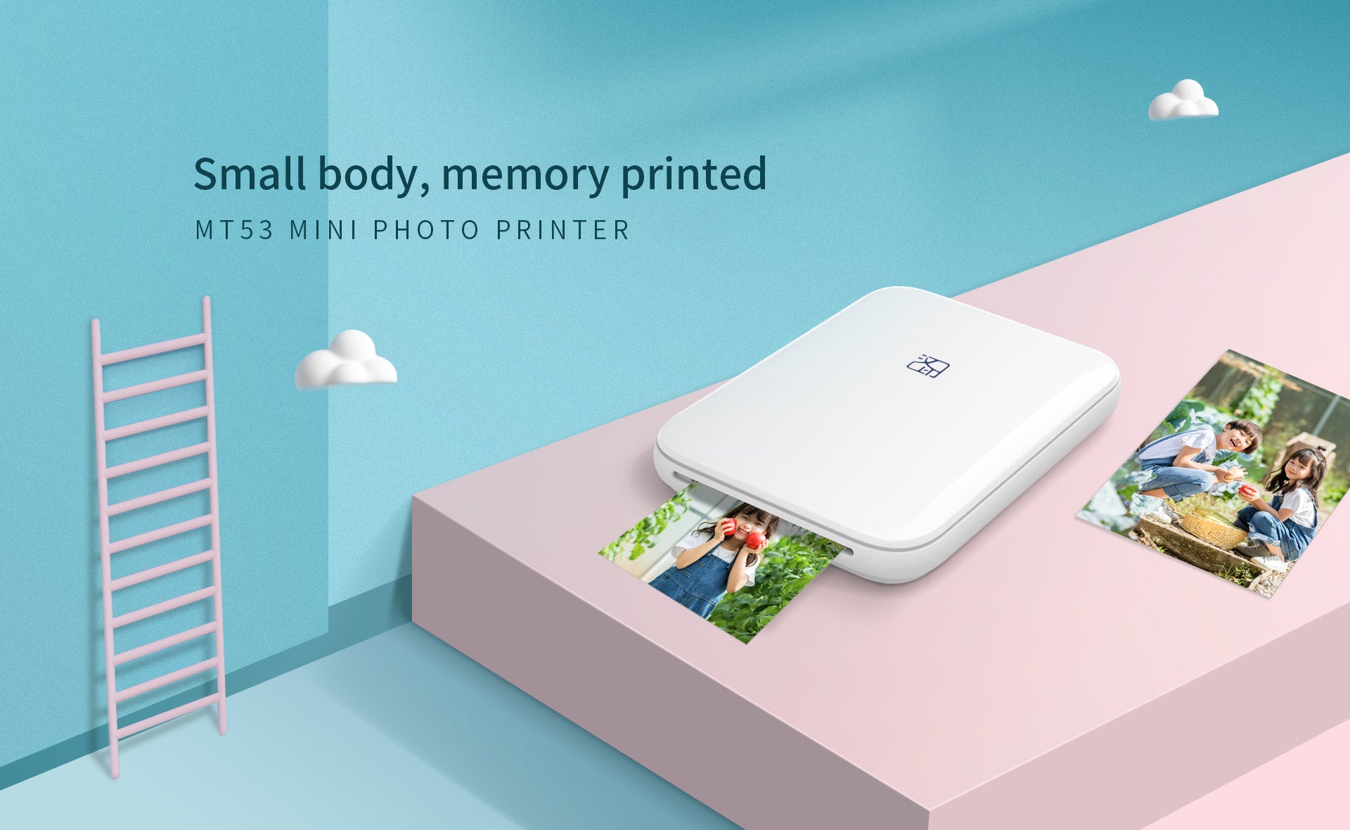 HPRT MT53 Fickfotoskrivare – Bläckfri & Bärbar