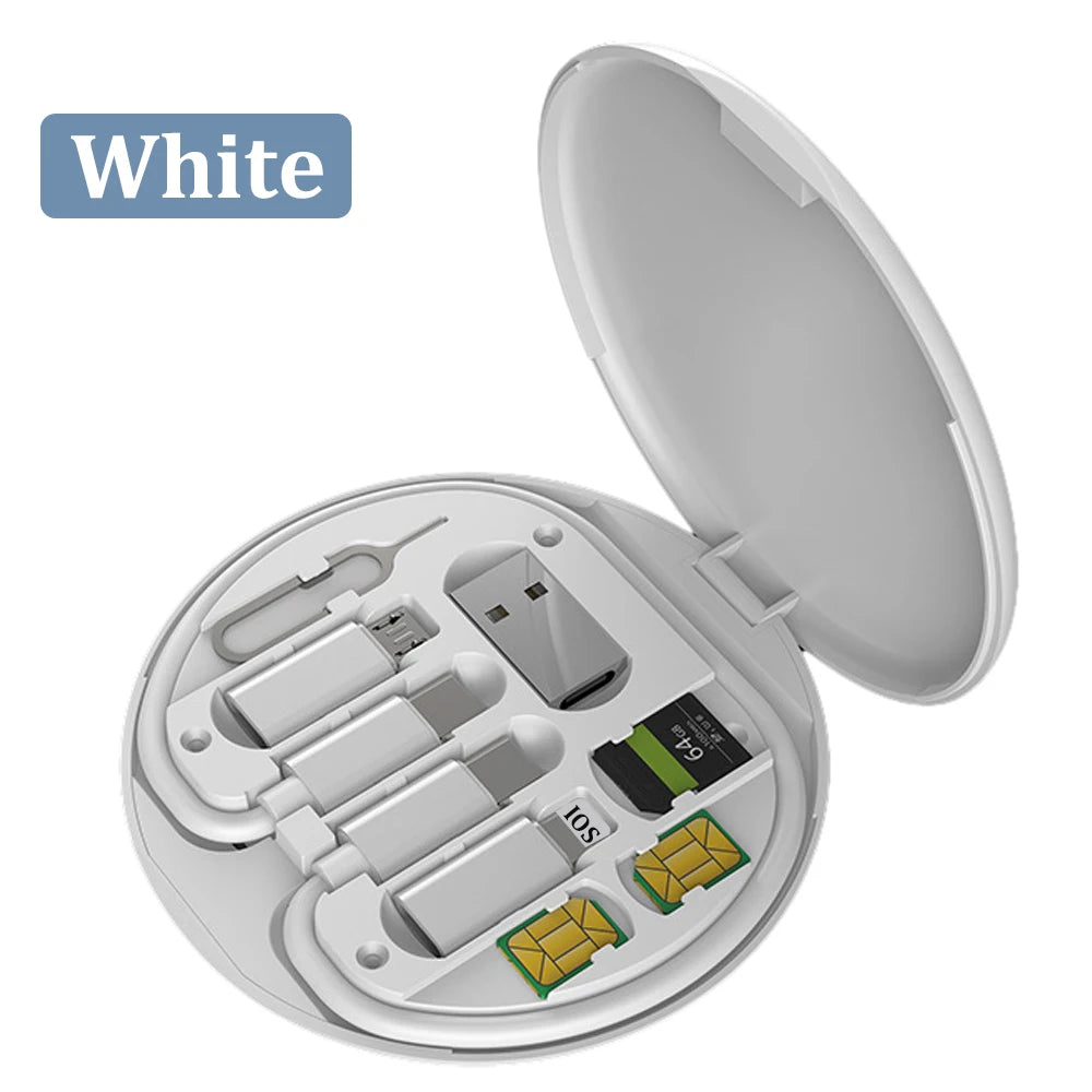 Multikabel Snabbladdningsadapter – Allt-i-ett-lösning för laddning & dataöverföring