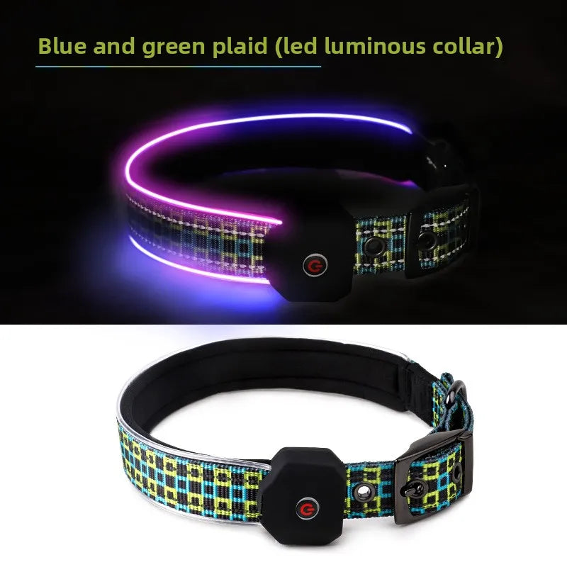 LED Hundhalsband – Håll Din Hund Synlig och Säker